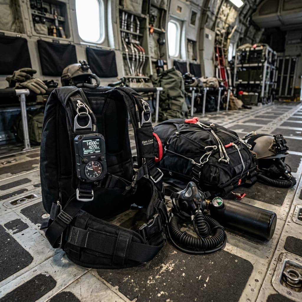 Execute completely covert ultra high altitude insertion missions