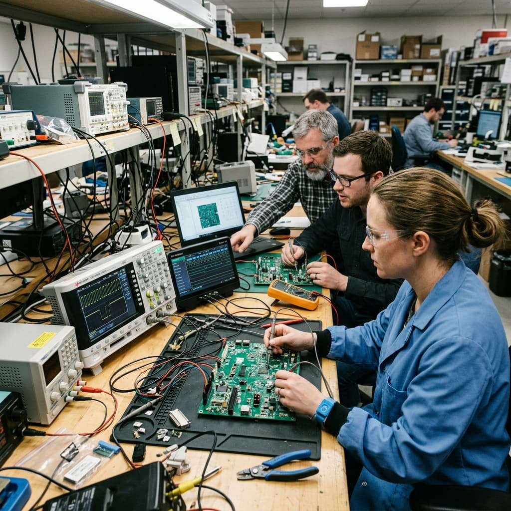 A specialized complex field programmable gate array logic board executing real time controls