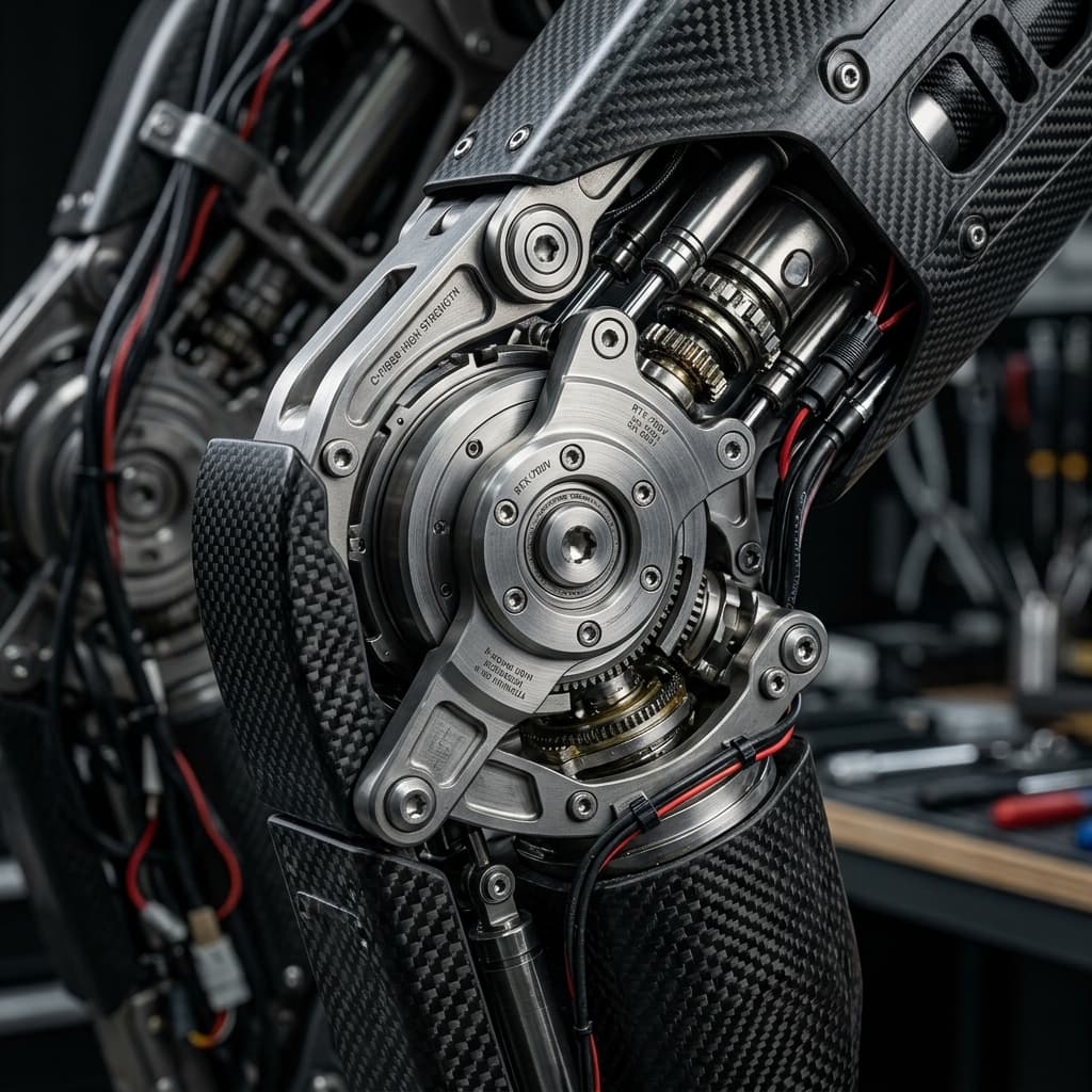 Massive hydraulic linear actuators driving thick segmented structural armoring plates